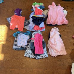 Huge Lot Of Baby Clothes Size NB - 2T