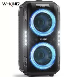 W king t9 pro party speaker deep bass 250 watts w chargers good cond