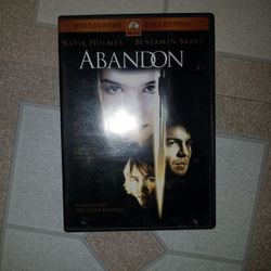 Abandon Dvd