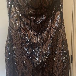 Bebe Sequin Dress 