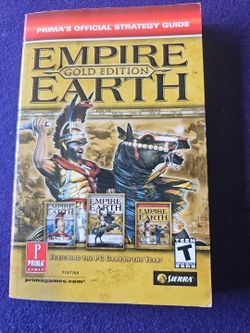 Empire Earth Gold Edition Prima's Official Strategy Guide Manual 2003