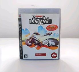 Burnout Paradise  Playstation3 EA Racing Japanese Games With Box Tested