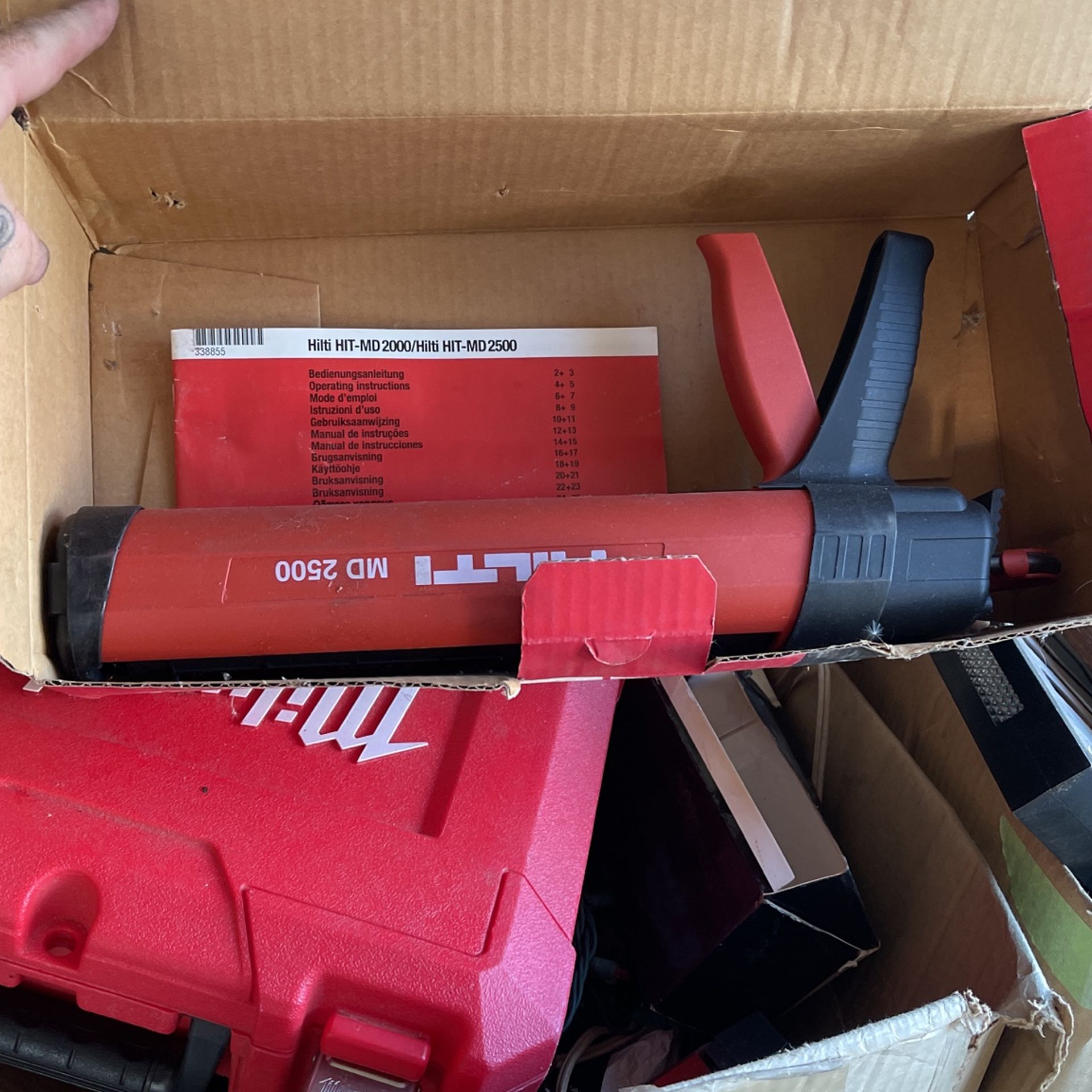 Hilti 2500 Epoxy Gun