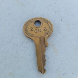 Vintage Master Lock Key Co Milwaukee 2006