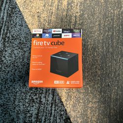 BRAND NEW! fire tv cube 4k