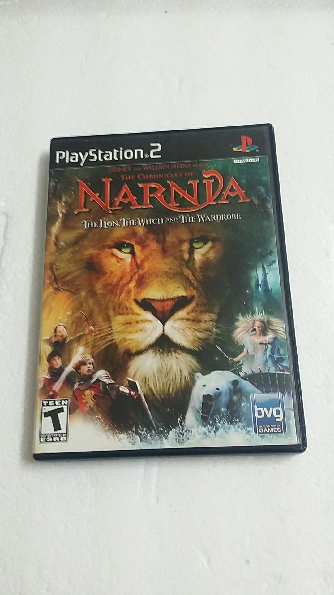 Narnia The Lion the Witch and The Wardrobe, PS2