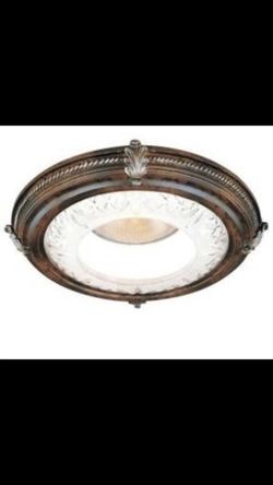 6” recess light covers w/ matching ceiling fan