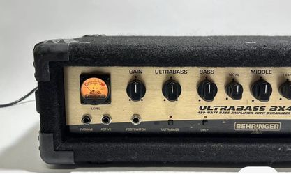 And Behringer ultra Bass Head Must Sell Obo