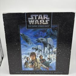 Star Wars The Empire Strikes Back 550 Piece Puzzle - Milton Bradley 1995 -Sealed