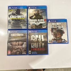 Call Of Duty PS4 Games 