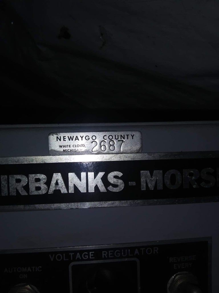 Fairbanks Morris 50000w Generator