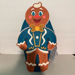 Loungfly gingerbread man. New with tags