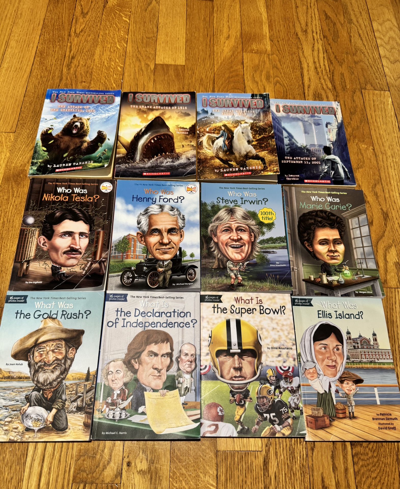 I Survived, Who Was and What Was Books