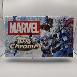 Topps Chrome Marvel Hobby Box