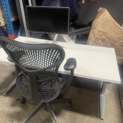 60x30 Conset Electric Height Adjustable Tables! We Also Have Ergonomic Chairs And Monitor Arms!   