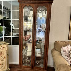 Estate Sale- Curio Cabinet 