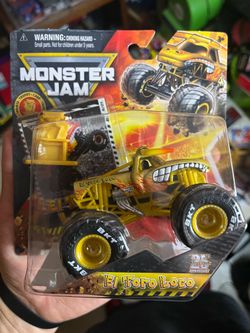 SPIN MASTER MONSTER JAM 2026 GOLD TROPHY CARD SERIES EL TORO LOCO SERIES #01 NEW