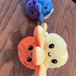 Soft Plush Octopus Small $6 & Larger $10 Perfect Conditions 
