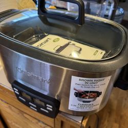 Cuisinart 3-in1 Multi Cooked Slow Cooker Steamer Sauté 