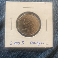 2005 Oregon state proof Quarter