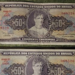 Republica Dos Estados Unidos Do Brasil 50bills