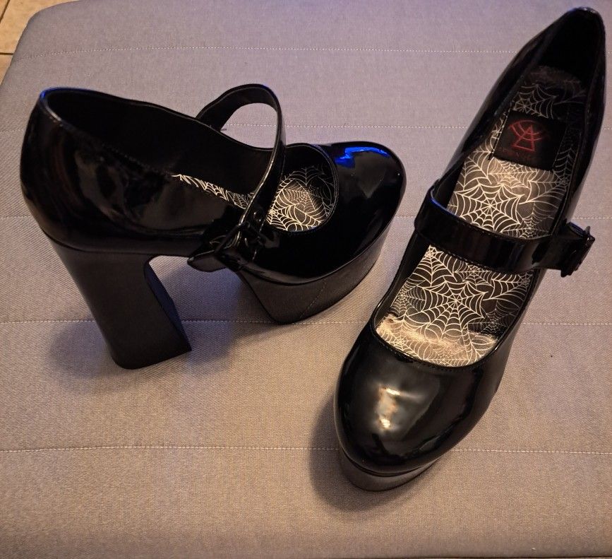 Strange Cvlt PVC Pumps