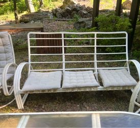 Free two sets of patio furniture excellent vintage condition