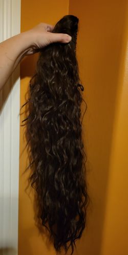 Wavy Synthetic Hair Ponytail Extension Clip