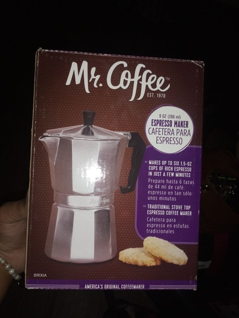 Mr. Coffee Espresso maker