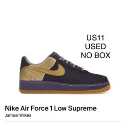 Nike Air Force 1 Supreme Jamaal Wilkes US11 