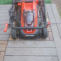 Black and Decker Electric Mower 