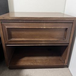 Nightstand Table With Drawer