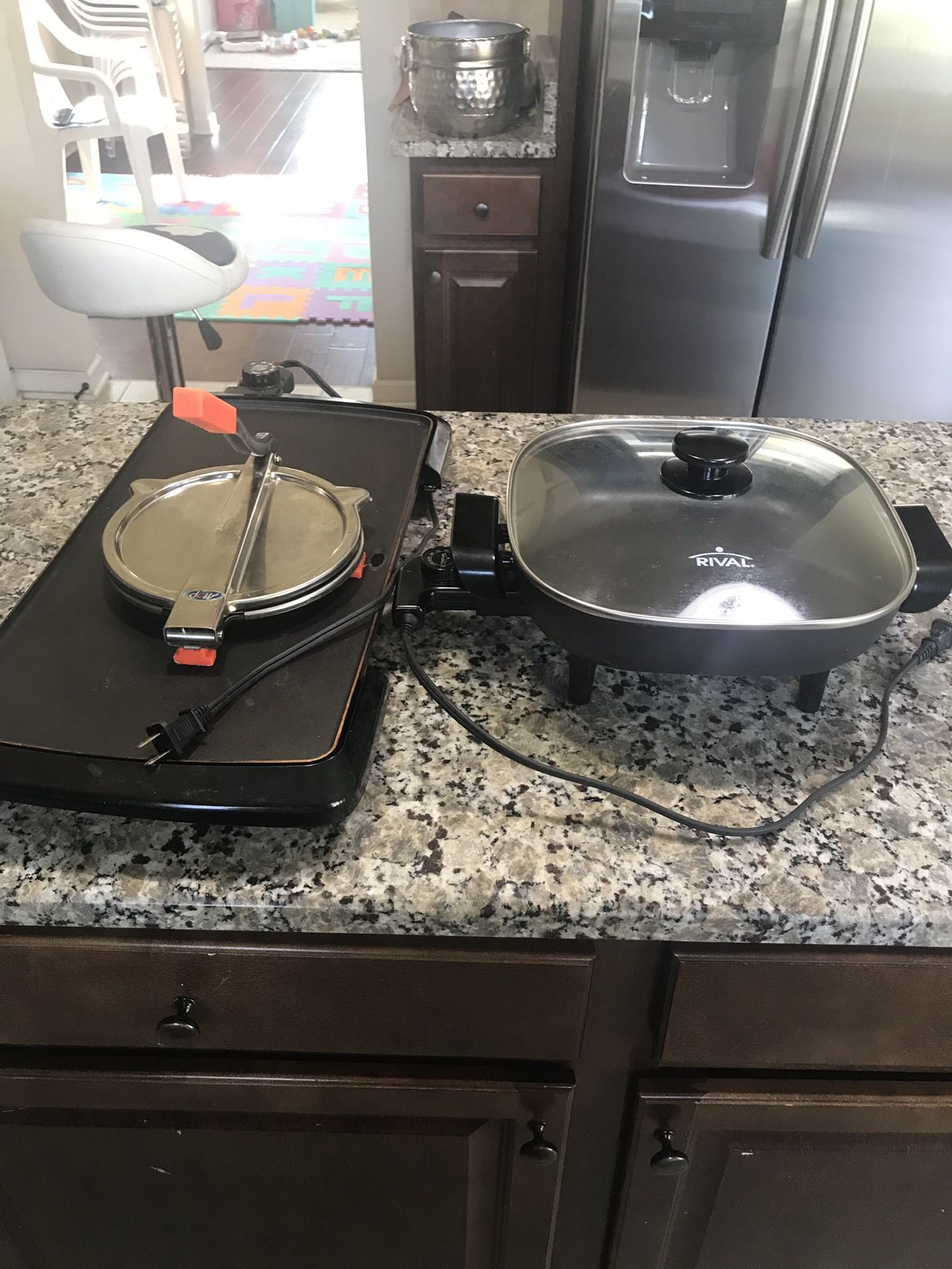 Rival Electric grill , Presto electric griddle , tortilla press for Sale in Greenville, SC OfferUp