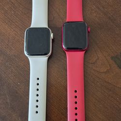 Apple Watch SE + Series 7 (40/41mm) — bundle only, AS IS