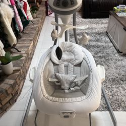 Graco DuetConnect LX Infant Baby Swing and Bouncer