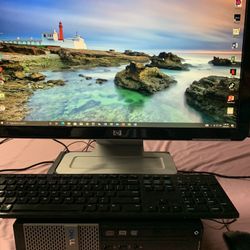 i3…i3…i3 DELL DESKTOP    Come W/23.5 Inches  Screen  1 TERABYTE  HHD…16GB  RAM .FASTER  and  READY FOR CLASSES  ON LINE OR WORK FROM HOME (ZOOM)