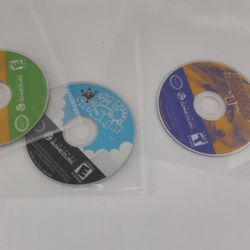 Nintendo GameCube Starfox Adventures Mario Sunshine Ninja Turtles Video Games 