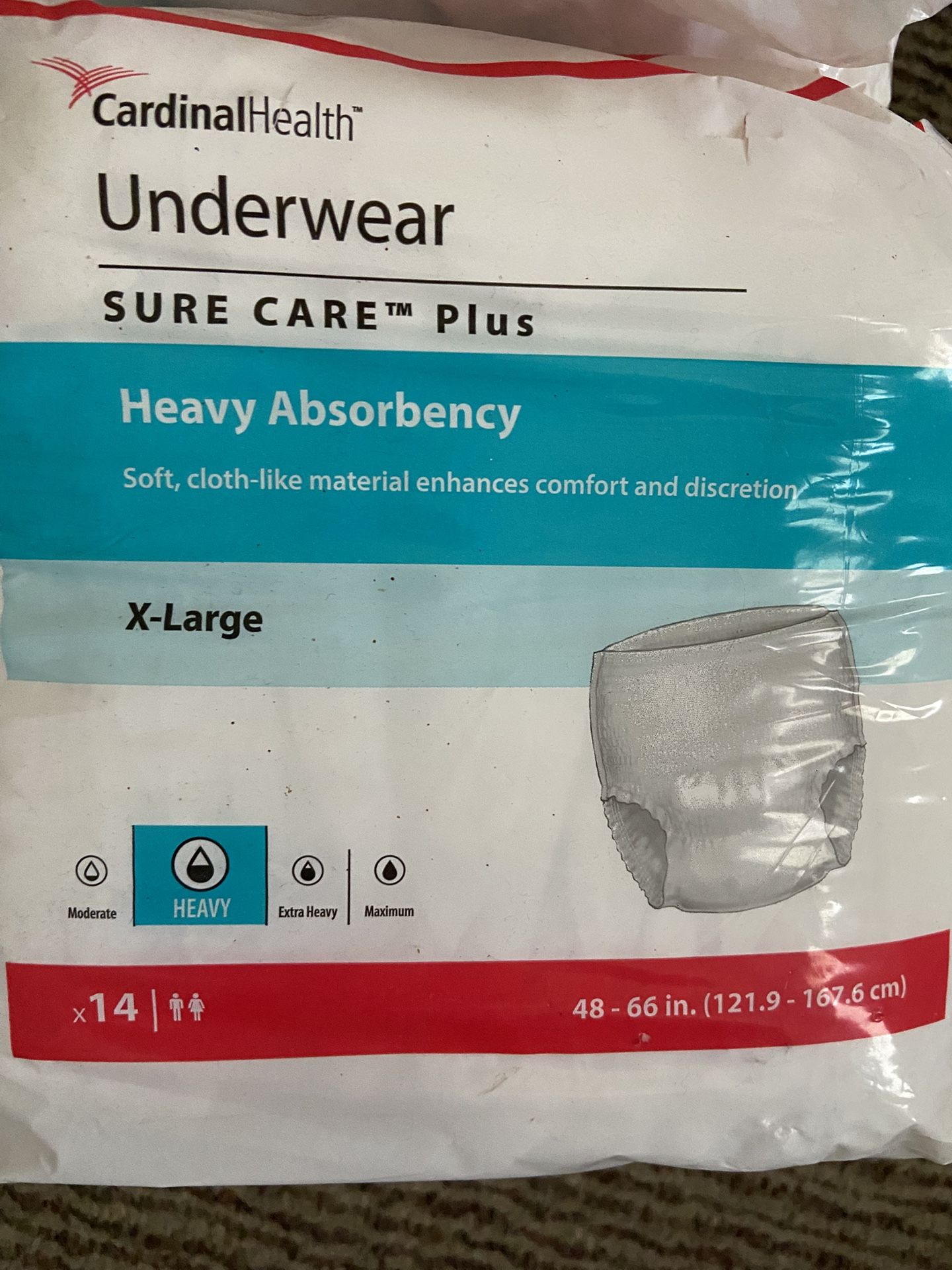 Cardinal health underwear