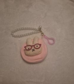 Pink Miffy Coin Purse Keychain