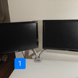 Dual Monitor W/ Arms