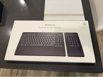 New keyboard and number pad