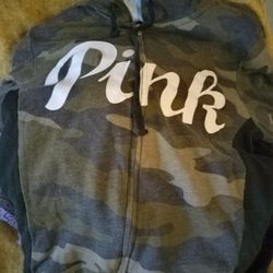 Pink Victoria's Secret Large Sweatshirt