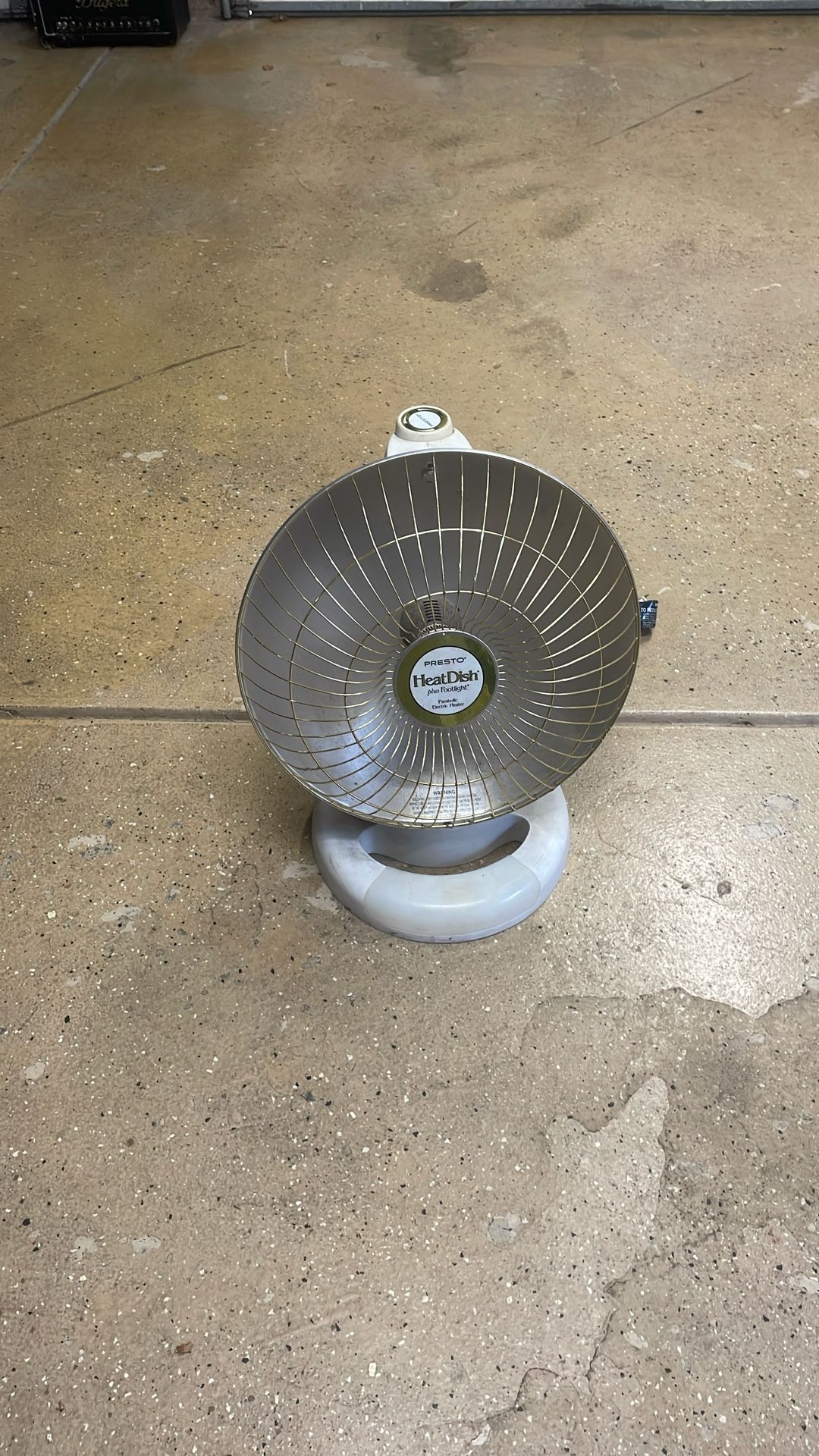 Parabolic Space Heater