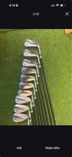 Mint Custom TaylorMade P7MC/MB combo set