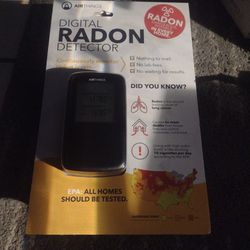 Air things Digital Radon Detector It's In Every Home Protect Your Loved Ones With Continuous Monitoring 