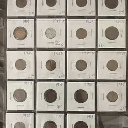 Vintage Lincoln Pennies