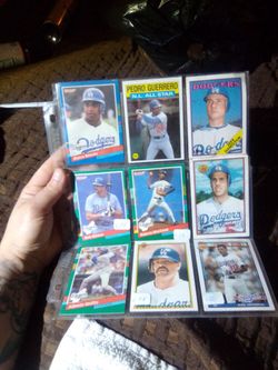 Old dodger card