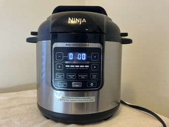 Ninja PC101 I07 6Qt Instant Cooker 1000W with Manual and Rack Never Used