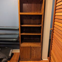 Bookshelf Case With Bottom Cabinet 