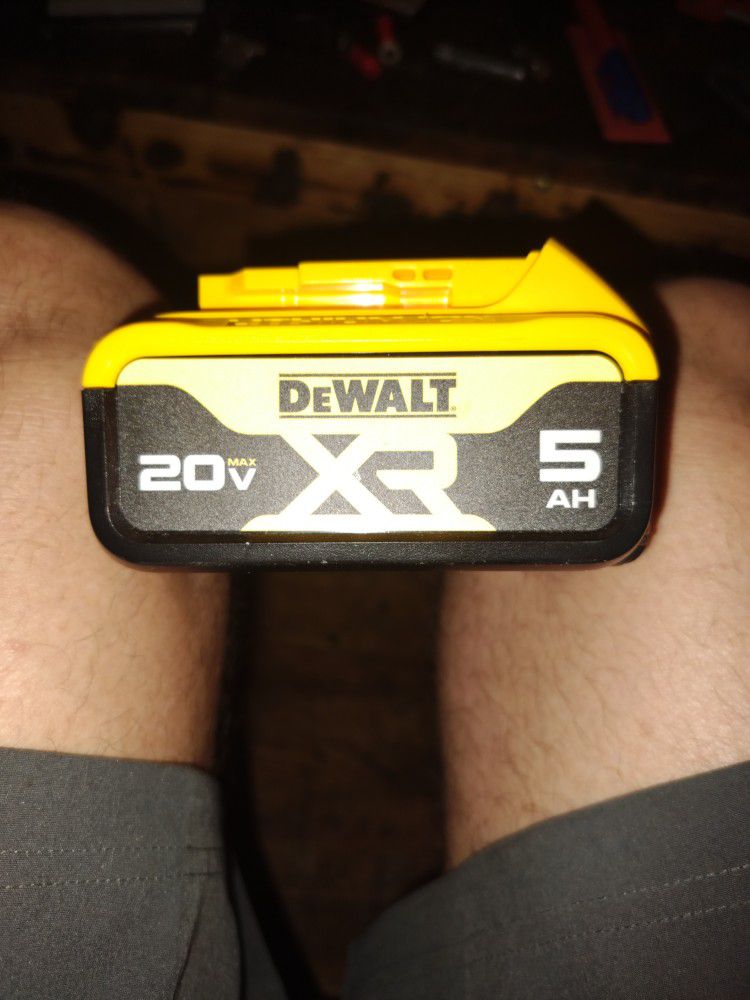 DeWalt 20 Volt 5 Amp Batteries